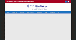 Desktop Screenshot of itsallhearsay.com